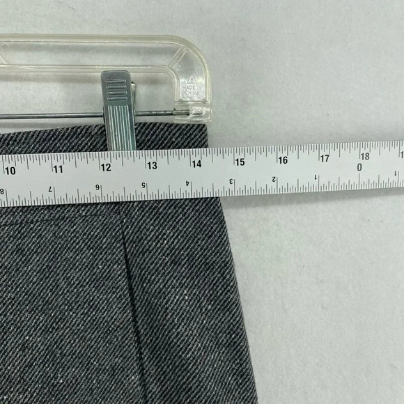 Banana Republic Pencil Mini Skirt Women's Sz 2 Gray Seamless Side Zipper Short - Picture 3 of 10